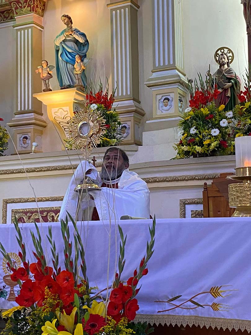  Celebration of the Feast of Corpus Christi in Mexico