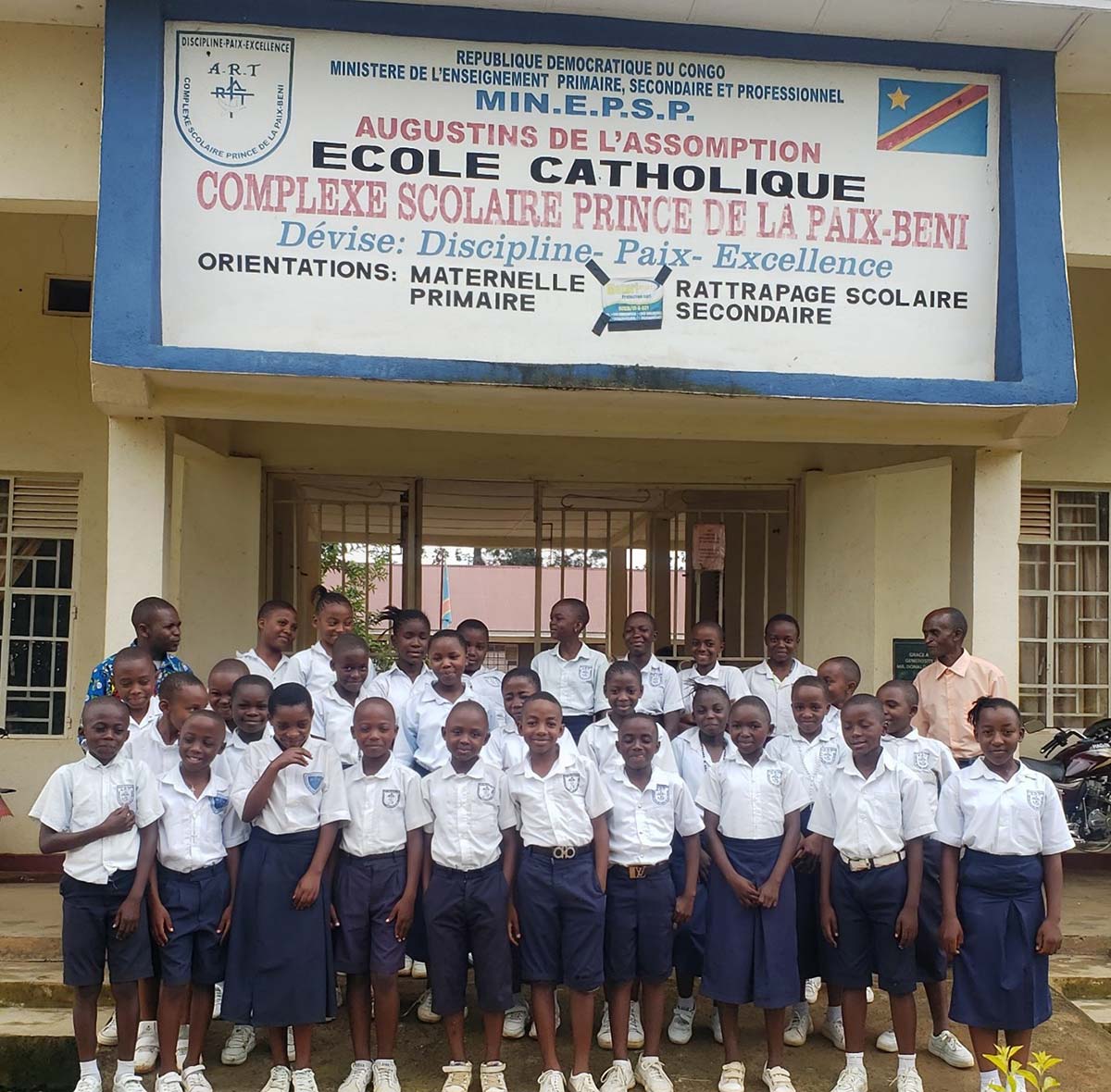 Assumptionists School in Beni, D.R. Congo - Prince de la Paix