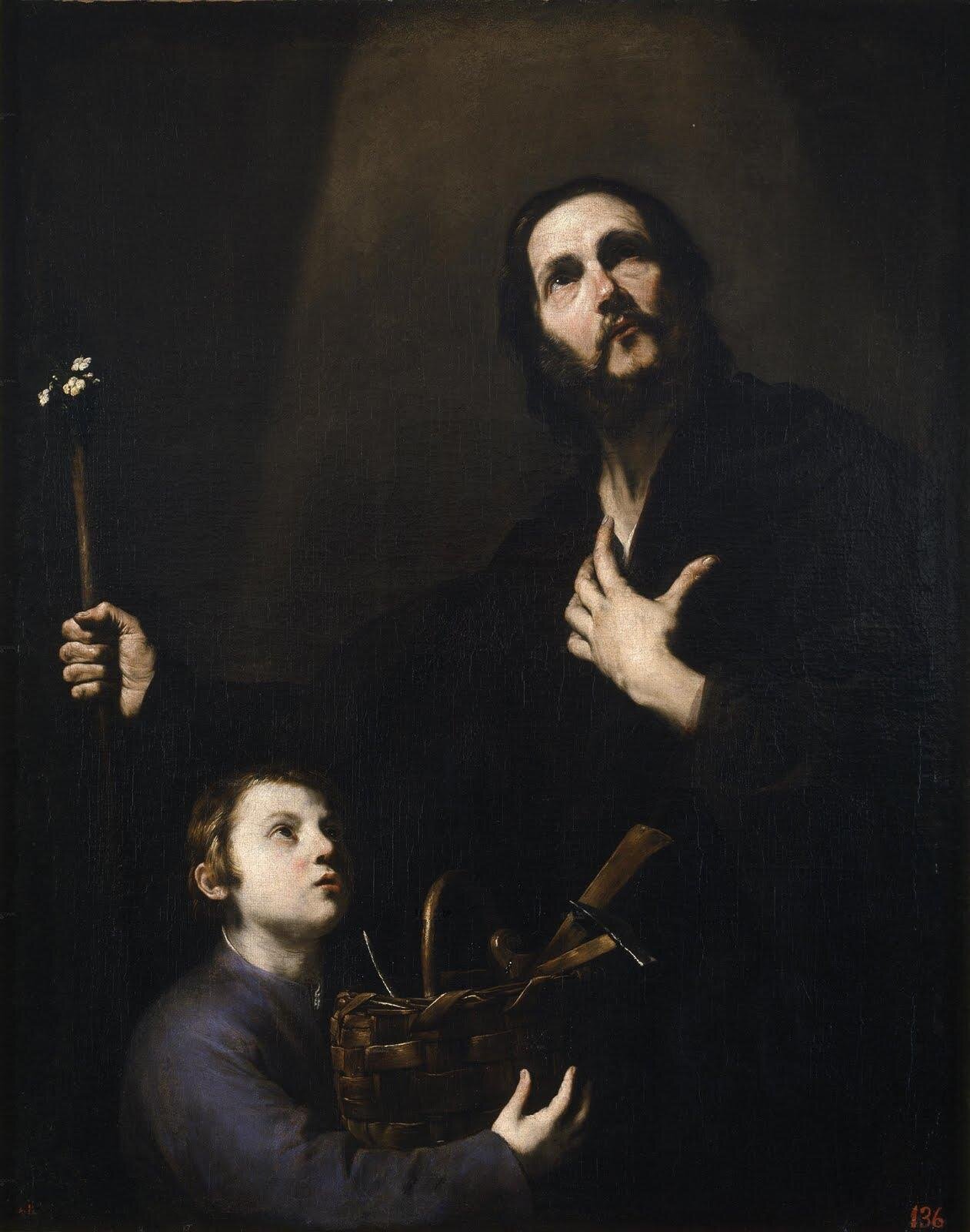 Saint Joseph and the Christ Child, Jusepe de Ribera, Lo Spagnoletto