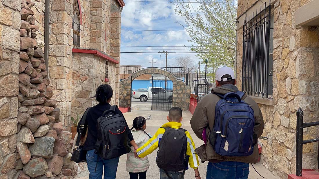 UMass Amherst Newman Center Volunteers in El Paso - March 2023