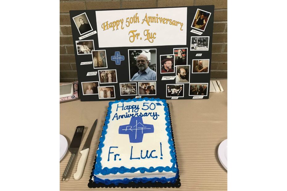 Happy Anniversary Fr. Luc