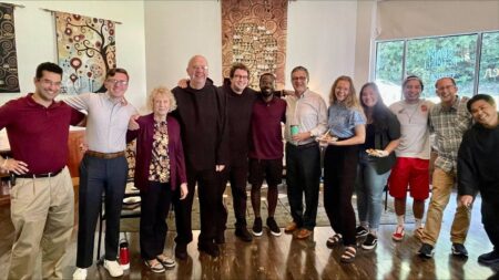 A meeting with Father Dennis Gallagher