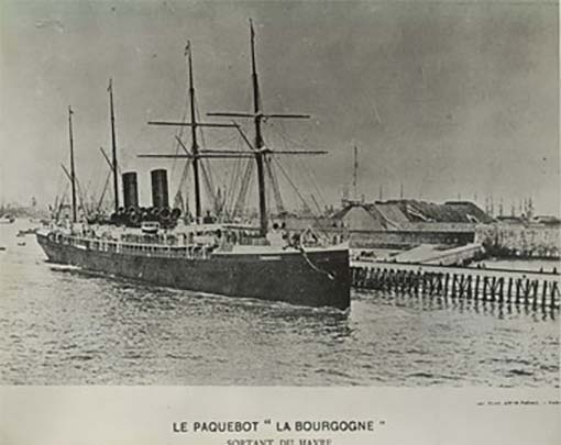 the liner Le Bourgogne